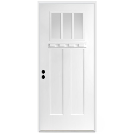 Trimlite Exterior Single Door, Right Hand/Inswing, 1.75 Thick, Fiberglass 2868RHISPSFHER2033C491615M